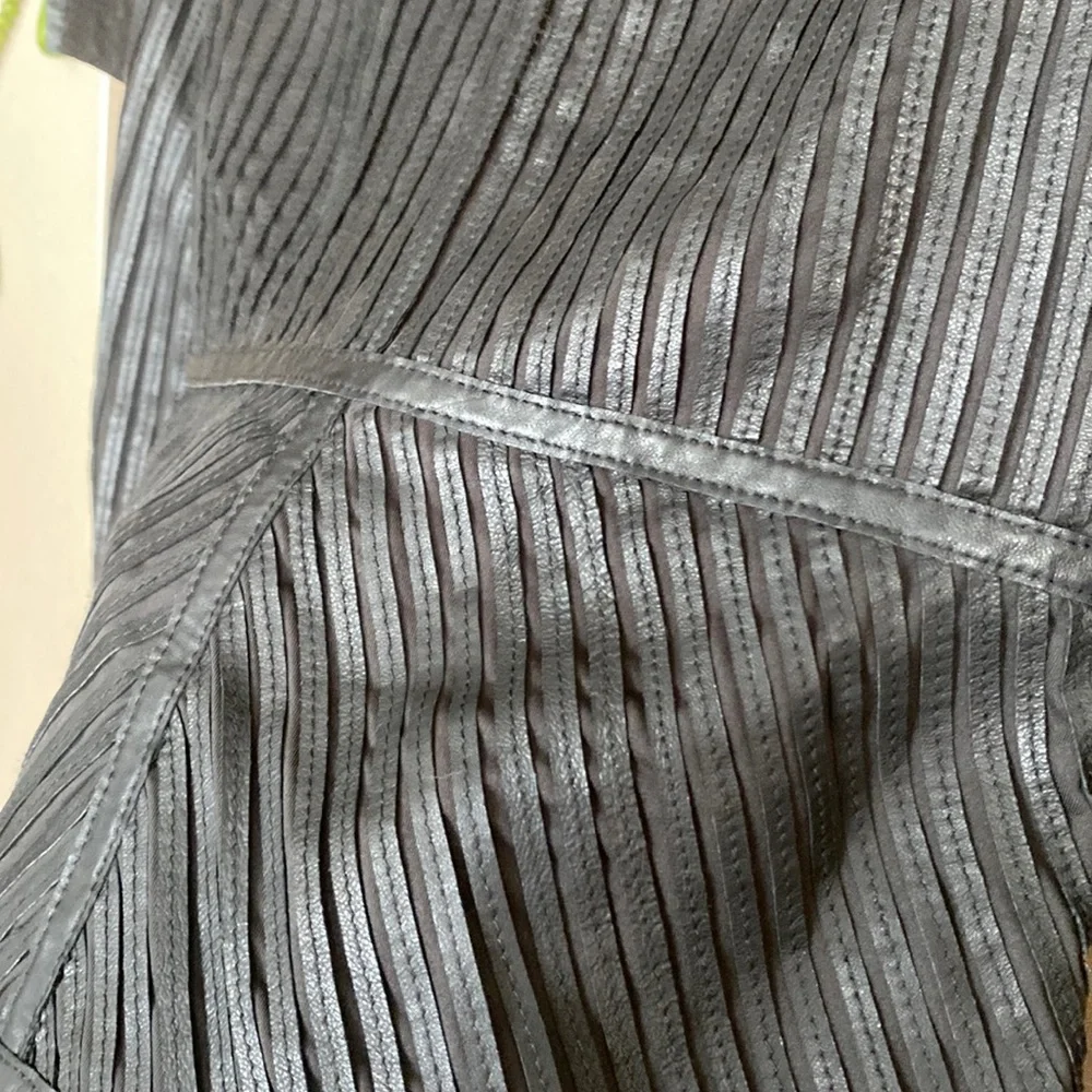 My Tribe Black Leather Jacket - Picture 15 of 16